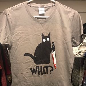 Cat T-shirt size small